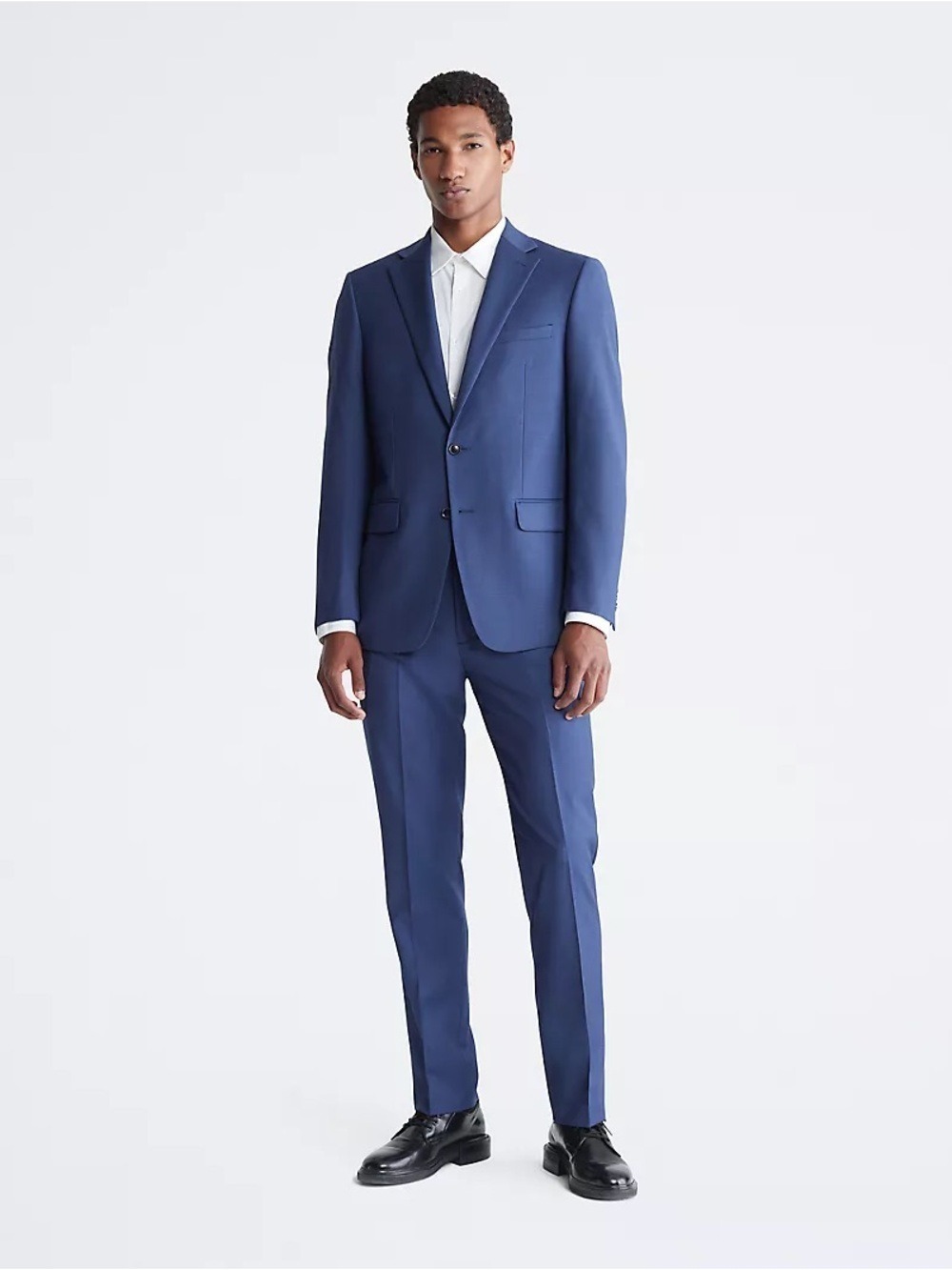 NWT Calvin Klein Slim Fit Dark Blue Two-Piece Suit
